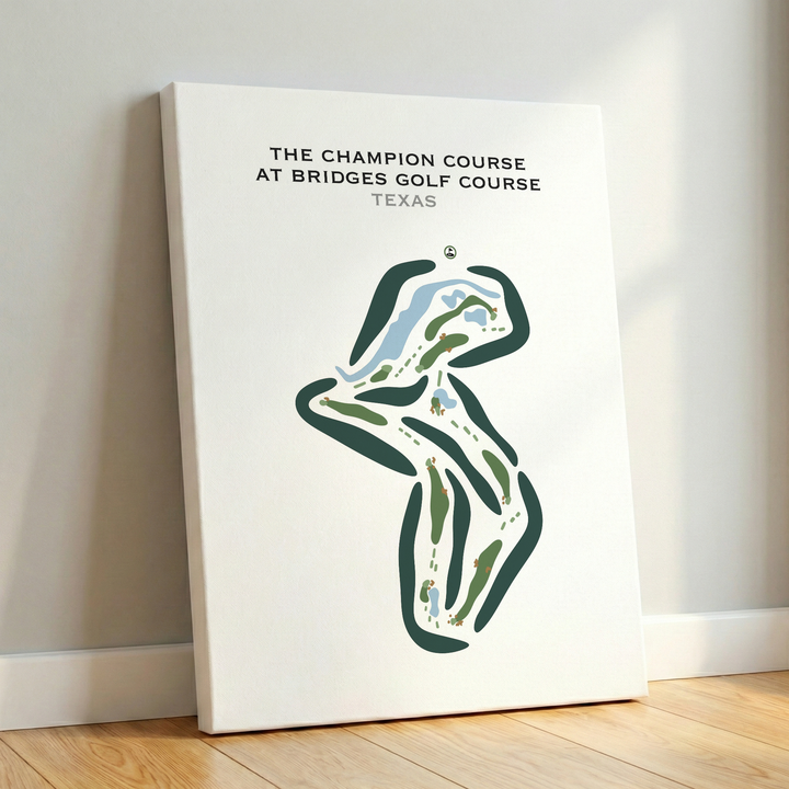The Champion Course at Firewheel Golf of Park, Texas - Printed Golf Courses