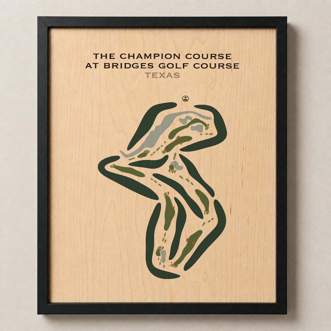 The Champion Course at Firewheel Golf of Park, Texas - Printed Golf Courses