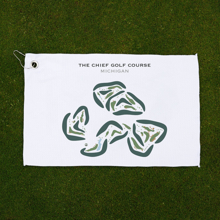 The Chief Golf Course, Michigan - Printed Golf Courses