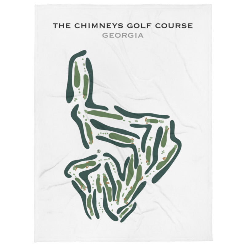 The Chimneys Golf Course, Georgia - Printed Golf Course