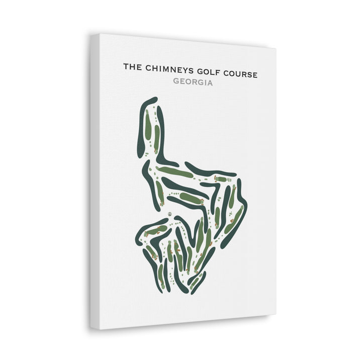 The Chimneys Golf Course, Georgia - Printed Golf Course