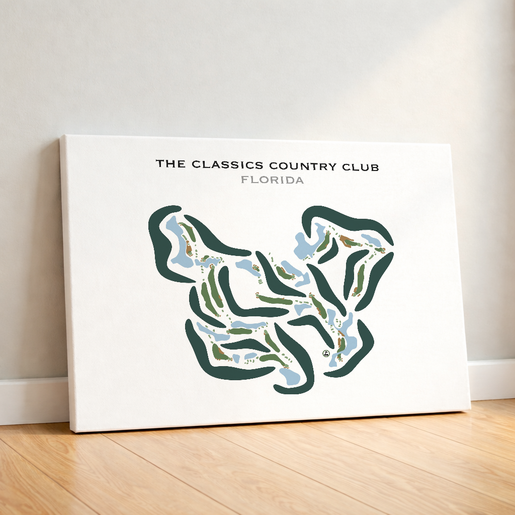 The Classics Country Club, Florida - Printed Golf Courses