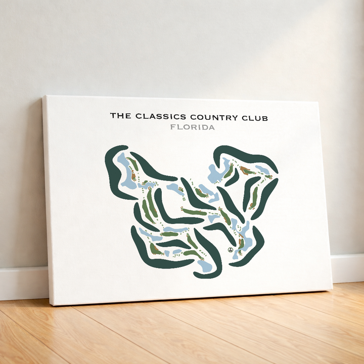 The Classics Country Club, Florida - Printed Golf Courses