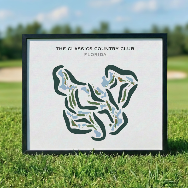 The Classics Country Club, Florida - Printed Golf Courses