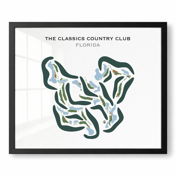 The Classics Country Club, Florida - Printed Golf Courses