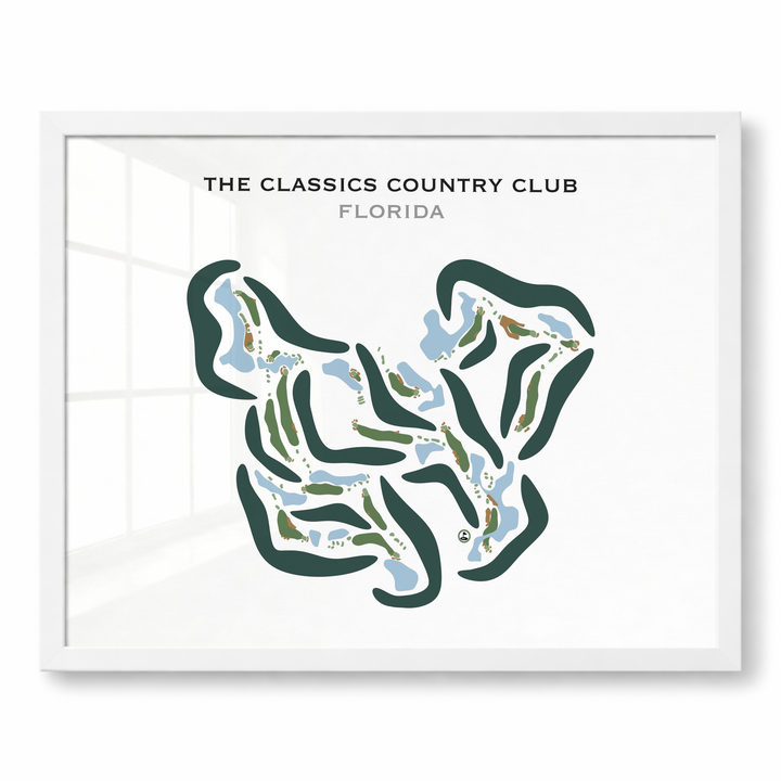 The Classics Country Club, Florida - Printed Golf Courses