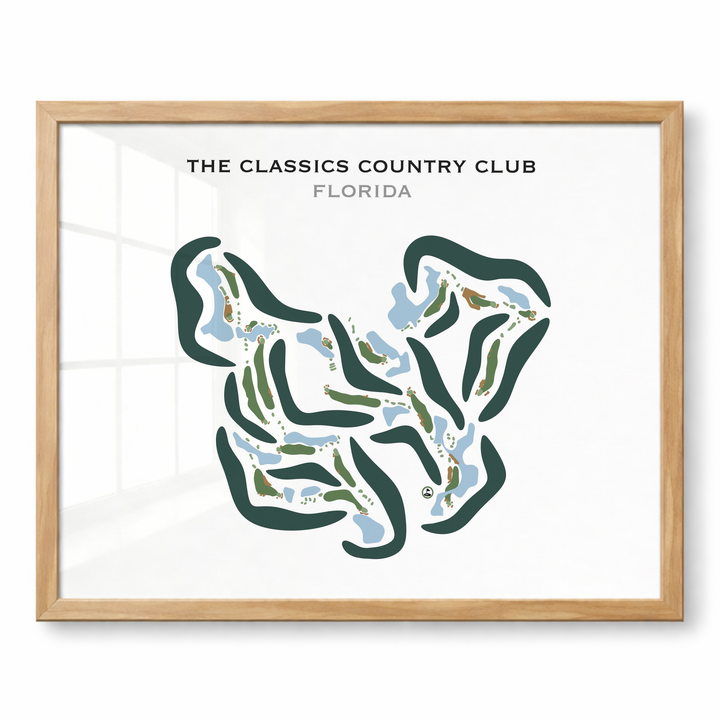 The Classics Country Club, Florida - Printed Golf Courses