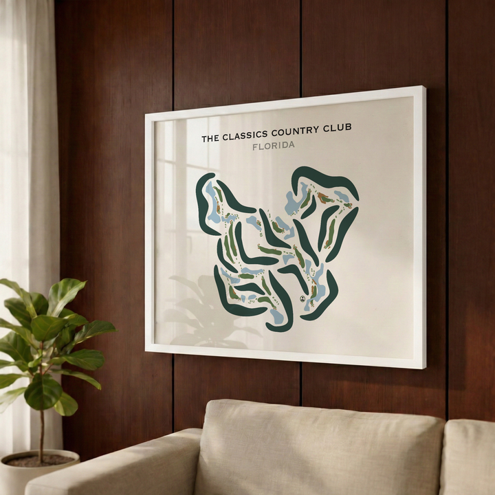 The Classics Country Club, Florida - Printed Golf Courses