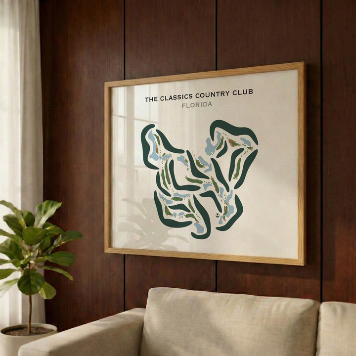 The Classics Country Club, Florida - Printed Golf Courses
