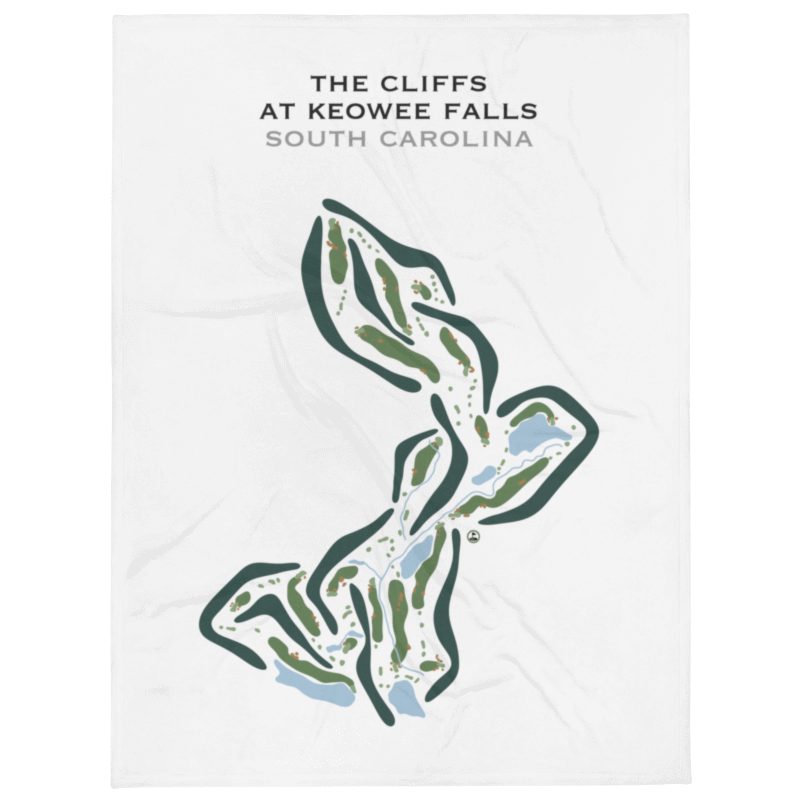 The Cliffs At Keowee Falls, South Carolina - Printed Golf Courses