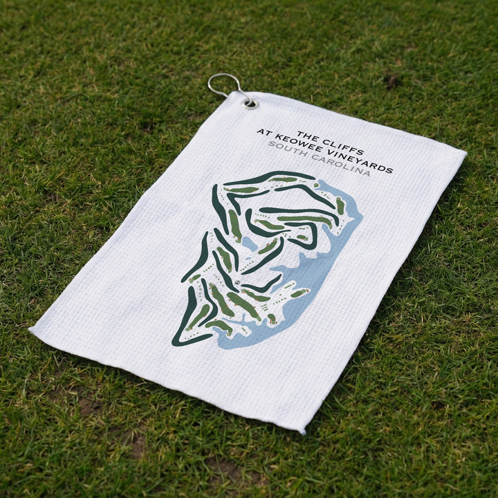 The Cliffs At Keowee Vineyards, South Carolina - Printed Golf Courses
