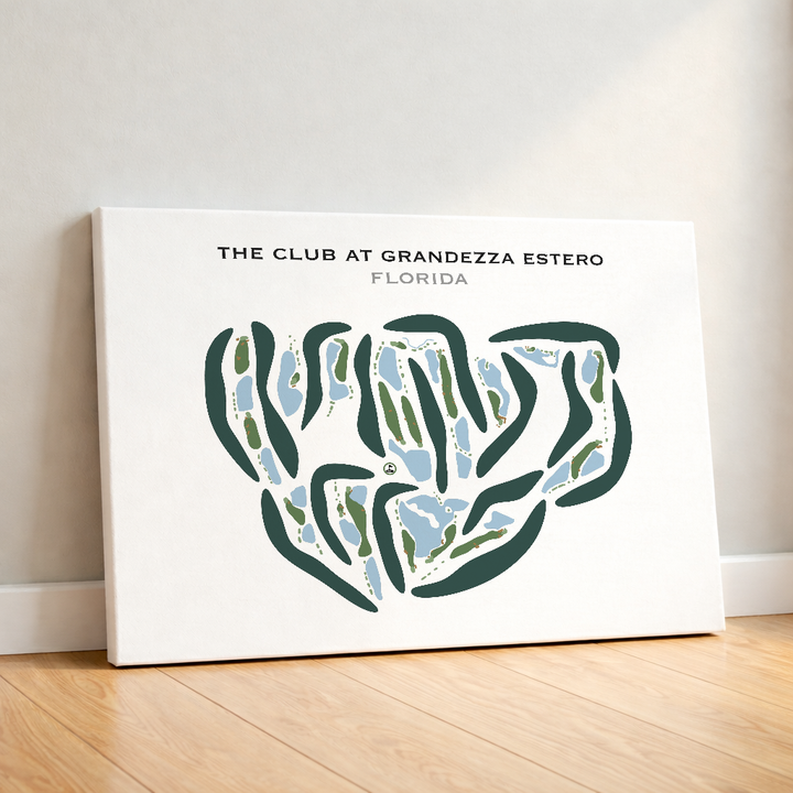 The Club at Grandézza, Florida - Printed Golf Courses