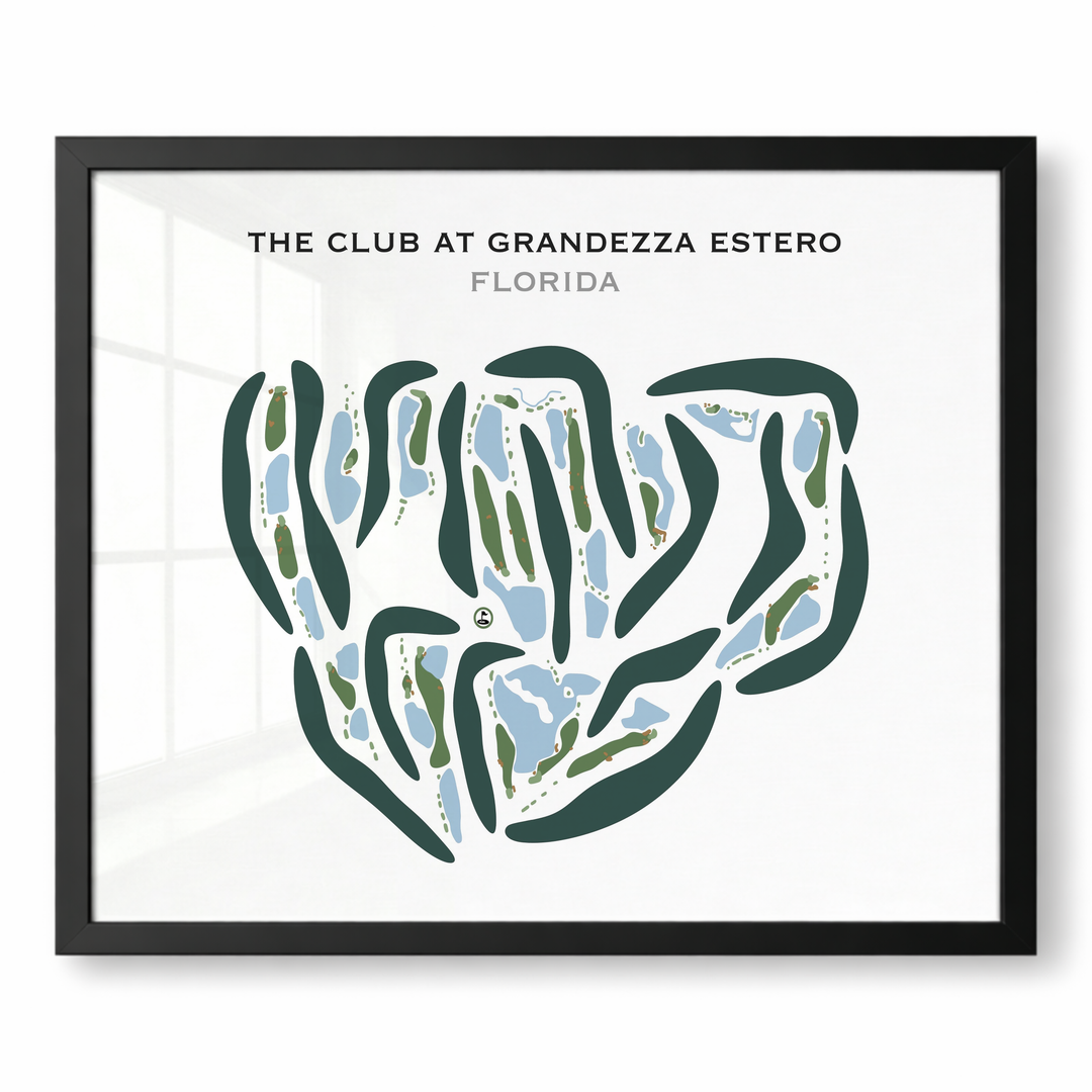 The Club at Grandézza, Florida - Printed Golf Courses
