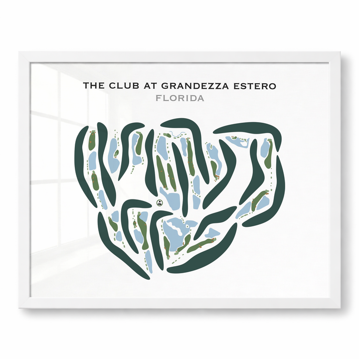 The Club at Grandézza, Florida - Printed Golf Courses