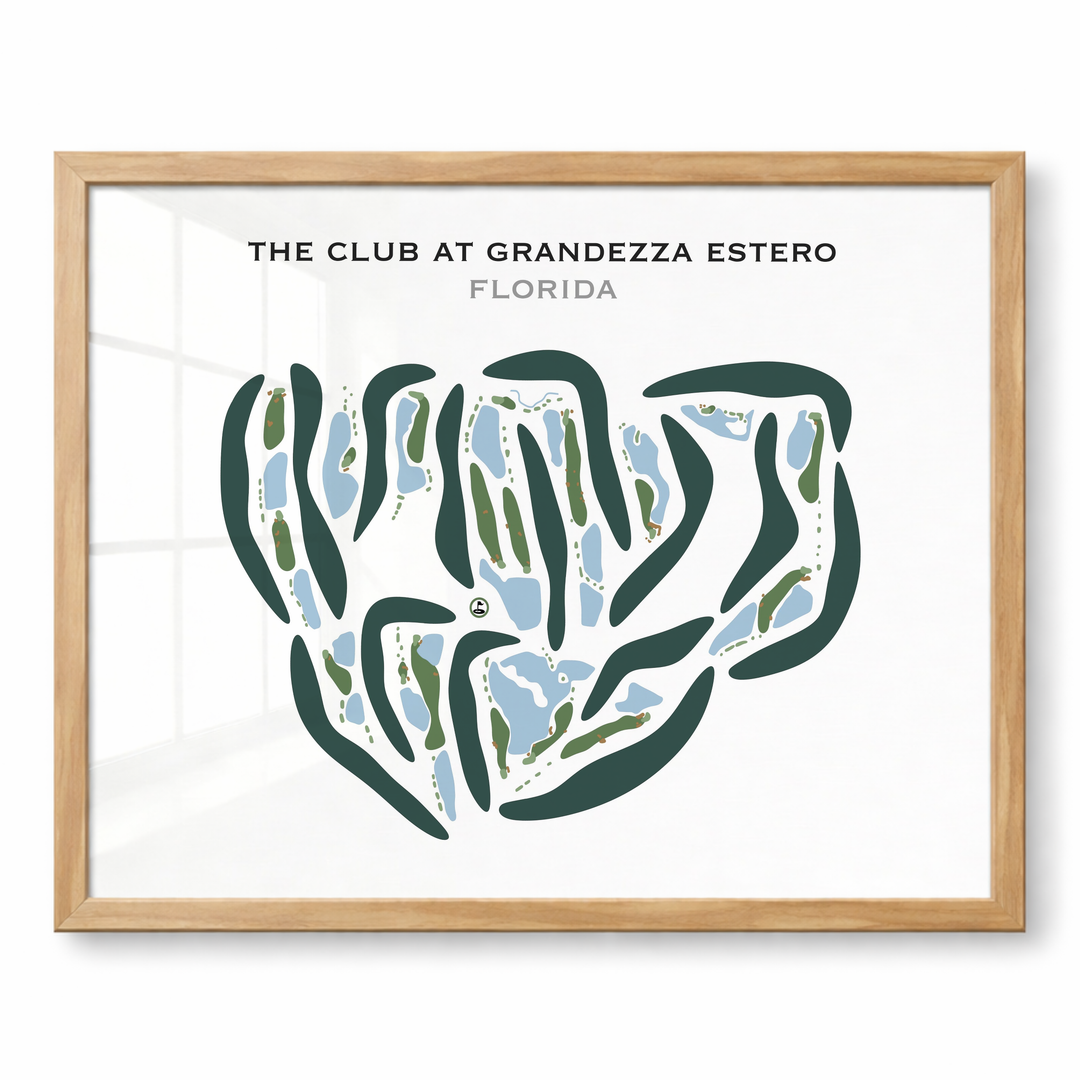 The Club at Grandézza, Florida - Printed Golf Courses