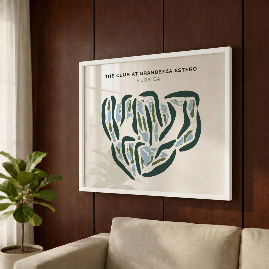 The Club at Grandézza, Florida - Printed Golf Courses