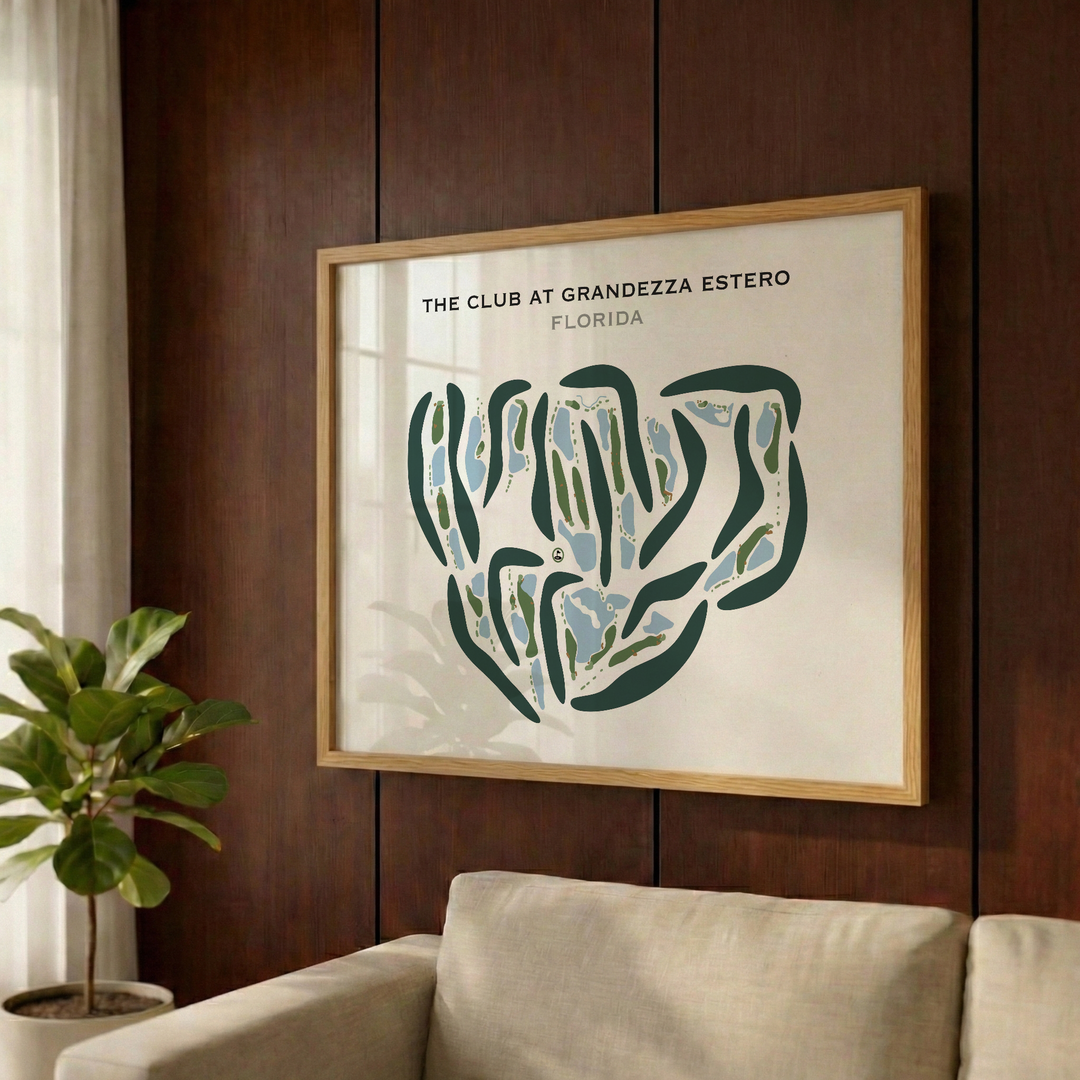 The Club at Grandézza, Florida - Printed Golf Courses