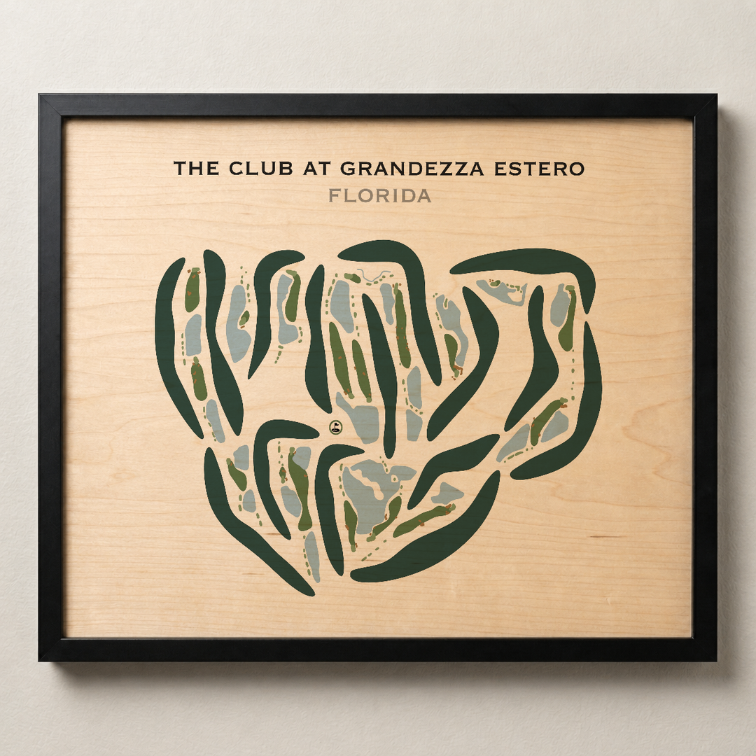 The Club at Grandézza, Florida - Printed Golf Courses