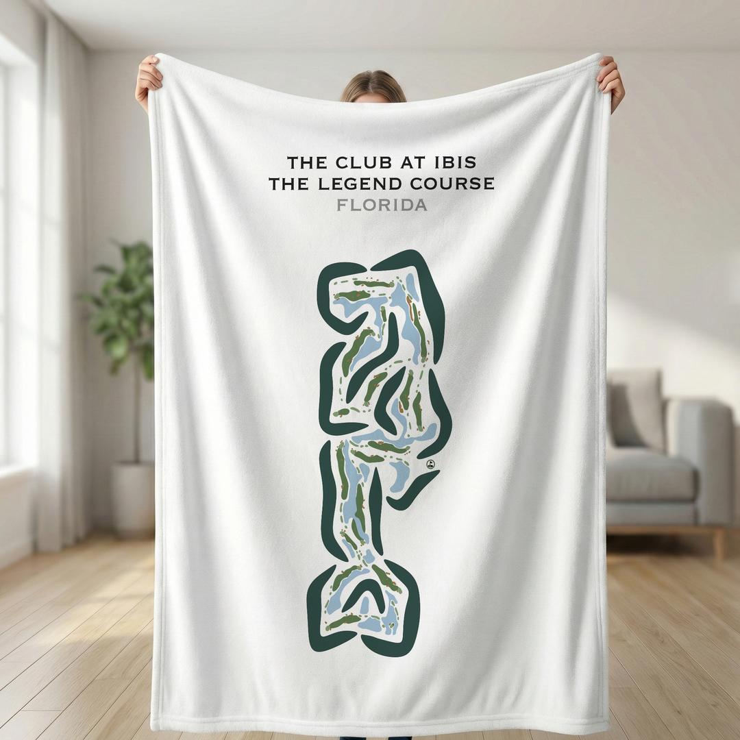 The Club At Ibis The Legend Course, Florida - Printed Golf Courses