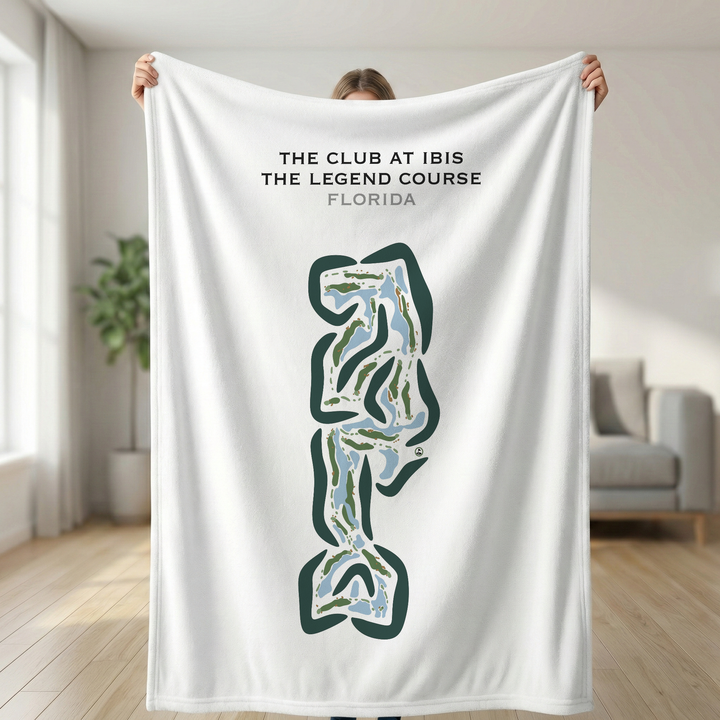 The Club At Ibis The Legend Course, Florida - Printed Golf Courses