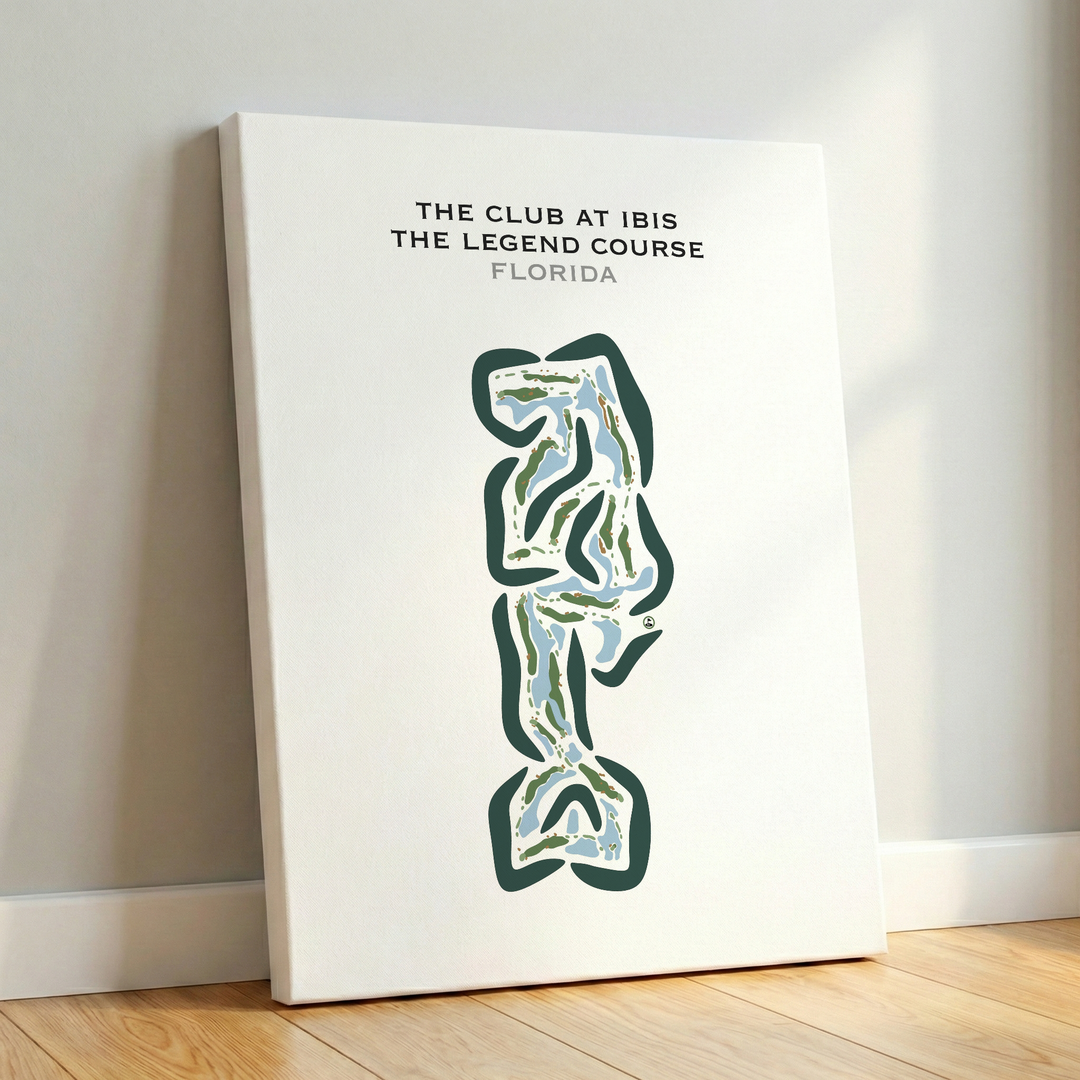 The Club At Ibis The Legend Course, Florida - Printed Golf Courses
