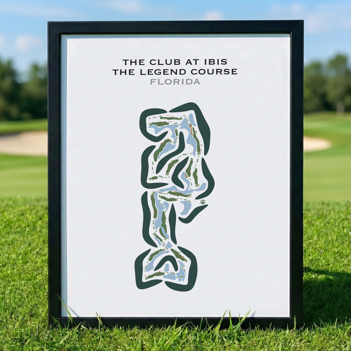 The Club At Ibis The Legend Course, Florida - Printed Golf Courses