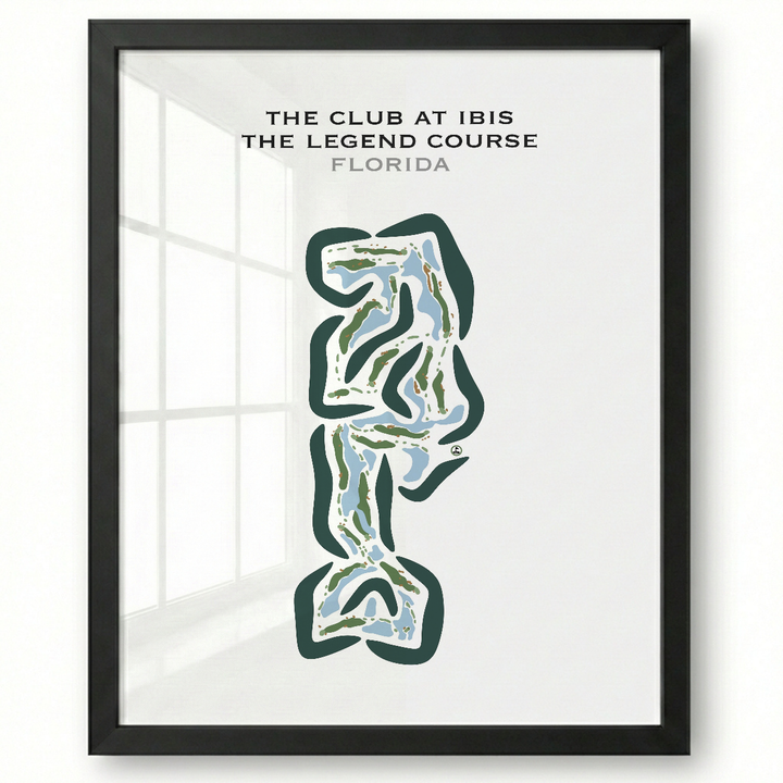 The Club At Ibis The Legend Course, Florida - Printed Golf Courses