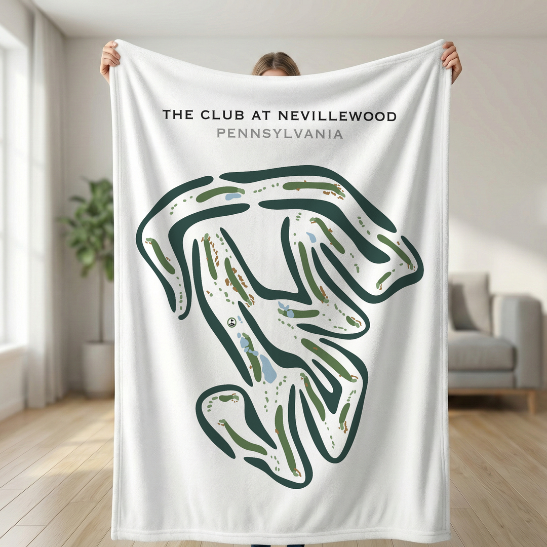 The Club at Nevillewood, Pennsylvania - Printed Golf Courses