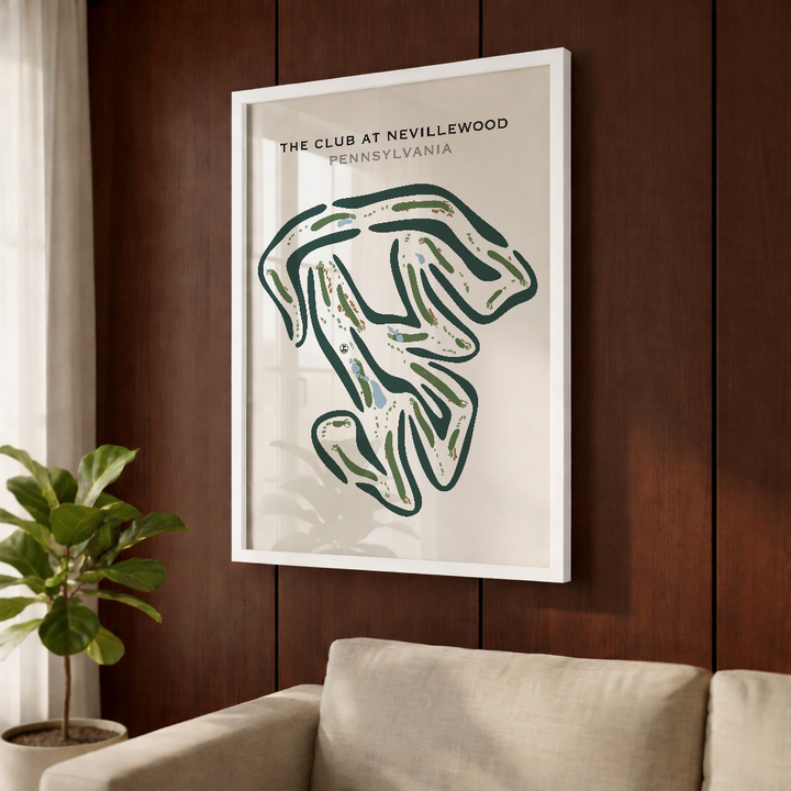 The Club at Nevillewood, Pennsylvania - Printed Golf Courses