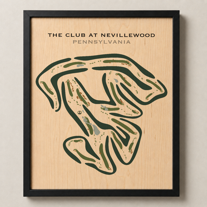 The Club at Nevillewood, Pennsylvania - Printed Golf Courses