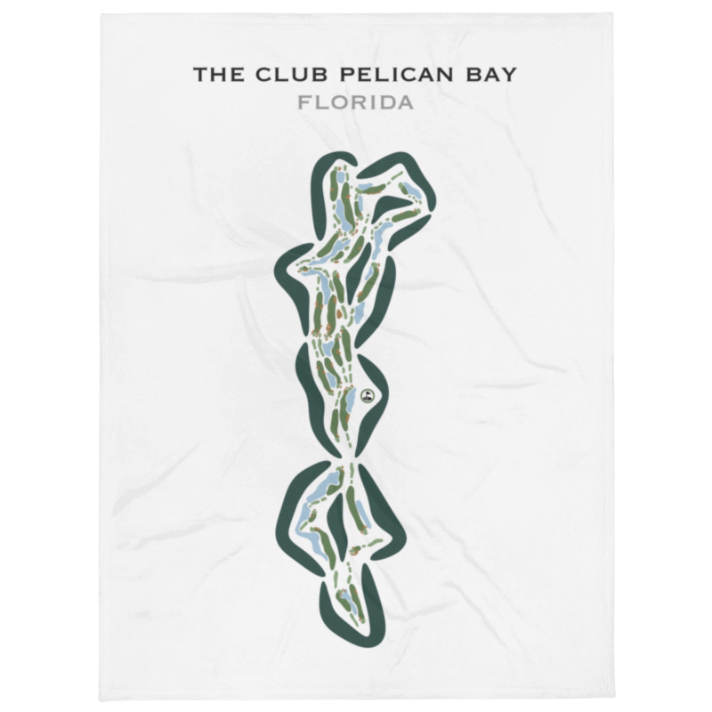 The Club Pelican Bay, Florida - Printed Golf Courses