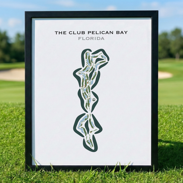 The Club Pelican Bay, Florida - Printed Golf Courses