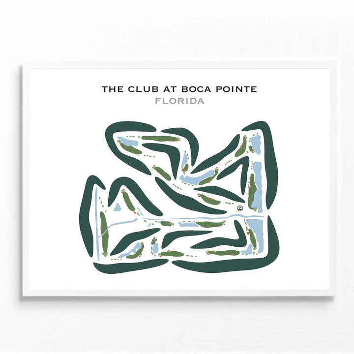 The Club at Boca Pointe, Florida - Printed Golf Courses