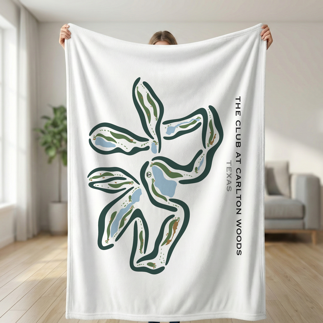 The Club at Carlton Woods, Texas - Printed Golf Courses