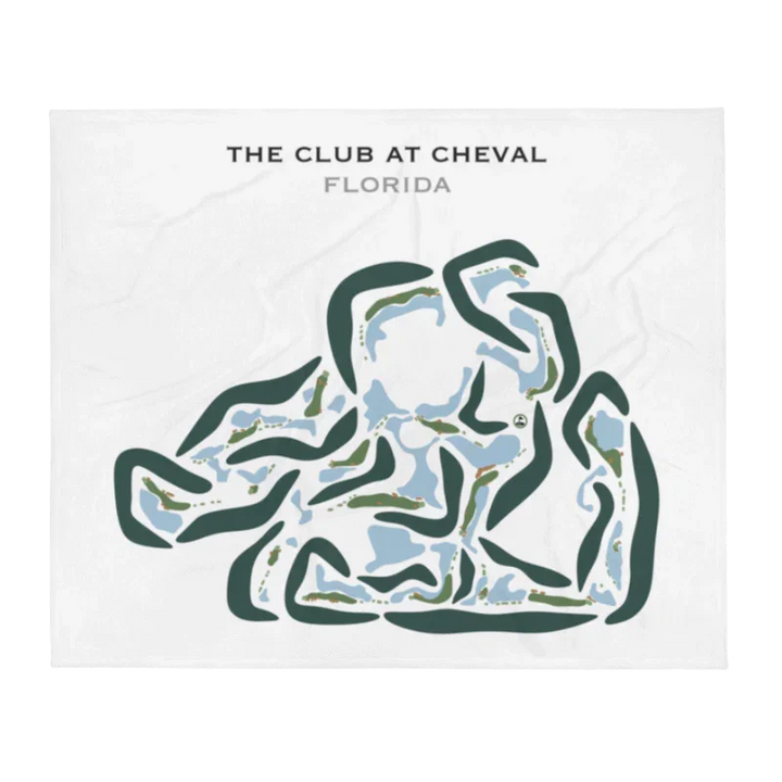 The Club at Cheval, Florida - Printed Golf Courses