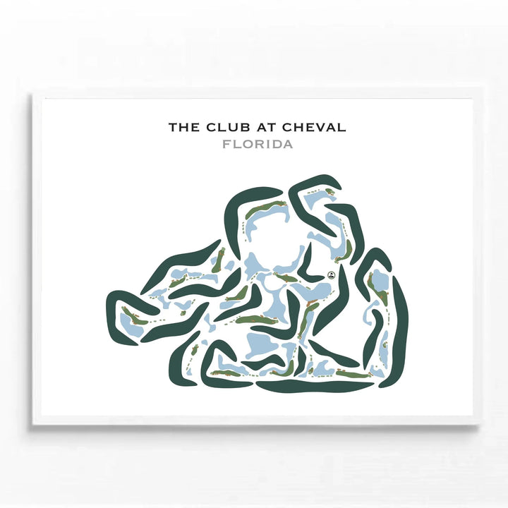 The Club at Cheval, Florida - Printed Golf Courses