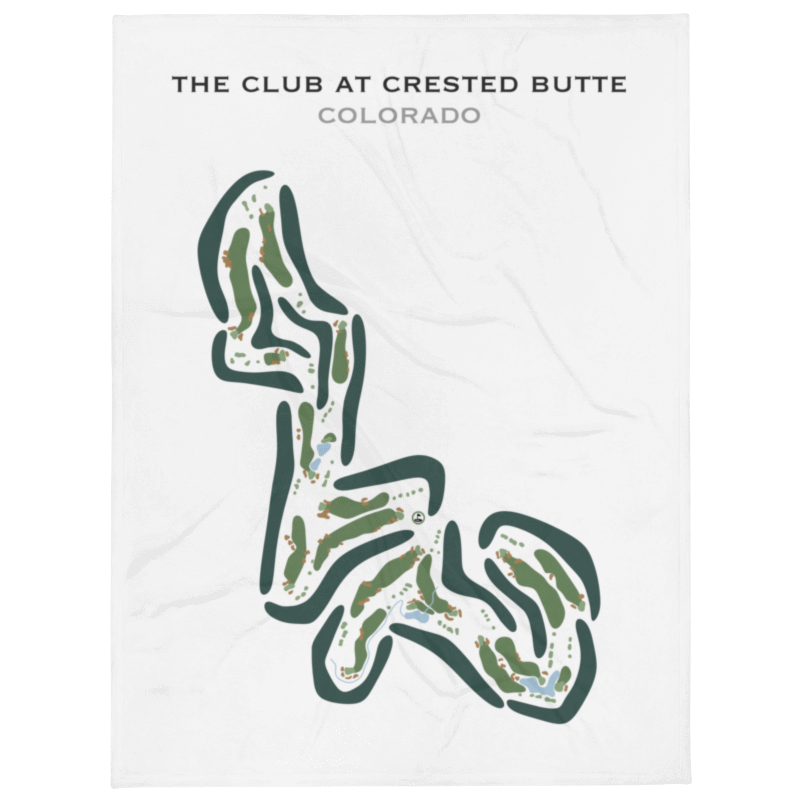 The Club at Crested Butte, Colorado - Printed Golf Courses