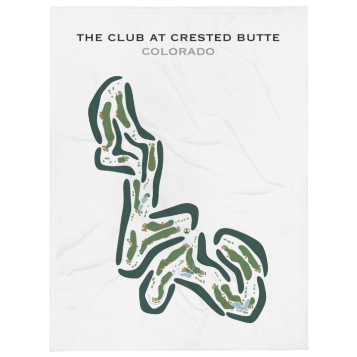The Club at Crested Butte, Colorado - Printed Golf Courses