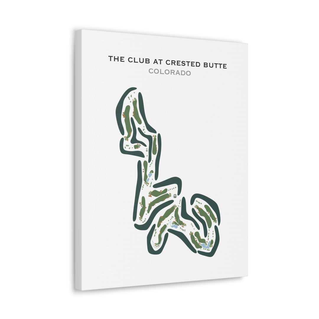 The Club at Crested Butte, Colorado - Printed Golf Courses