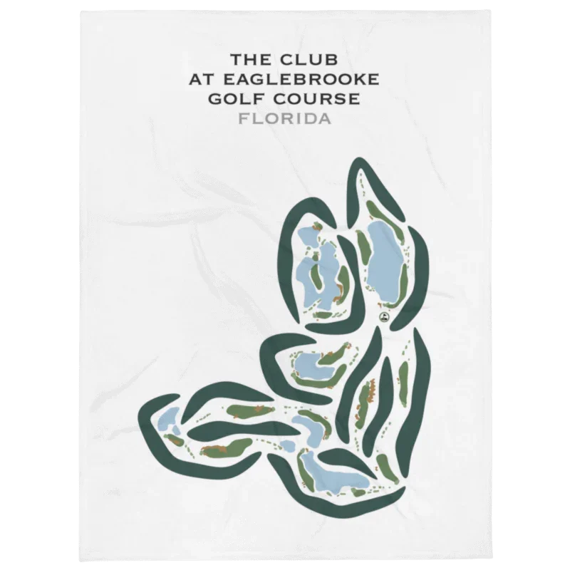 The Club at Eaglebrooke, Florida - Printed Golf Courses