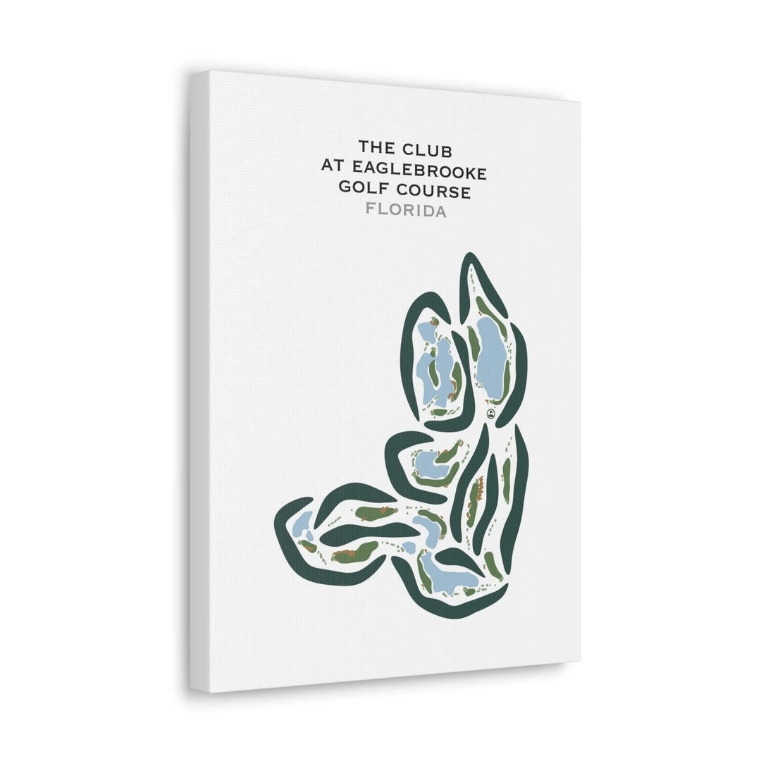 The Club at Eaglebrooke, Florida - Printed Golf Courses