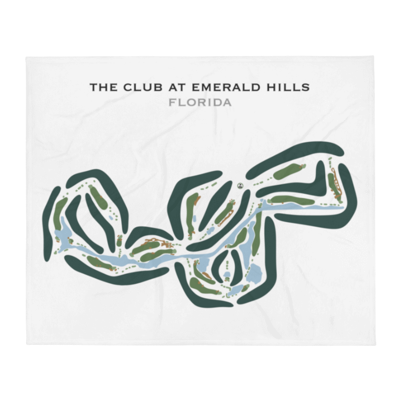 The Club At Emerald Hills, Florida - Printed Golf Courses