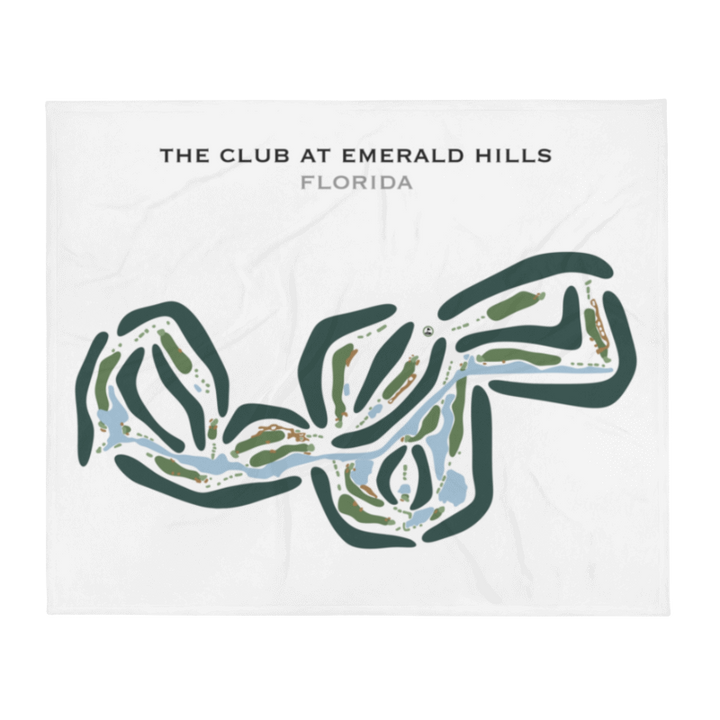 The Club At Emerald Hills, Florida - Printed Golf Courses