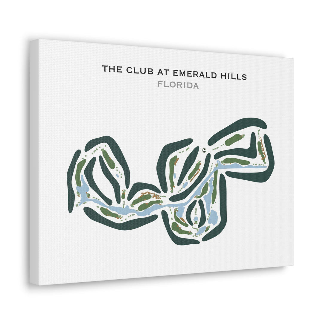 The Club At Emerald Hills, Florida - Printed Golf Courses