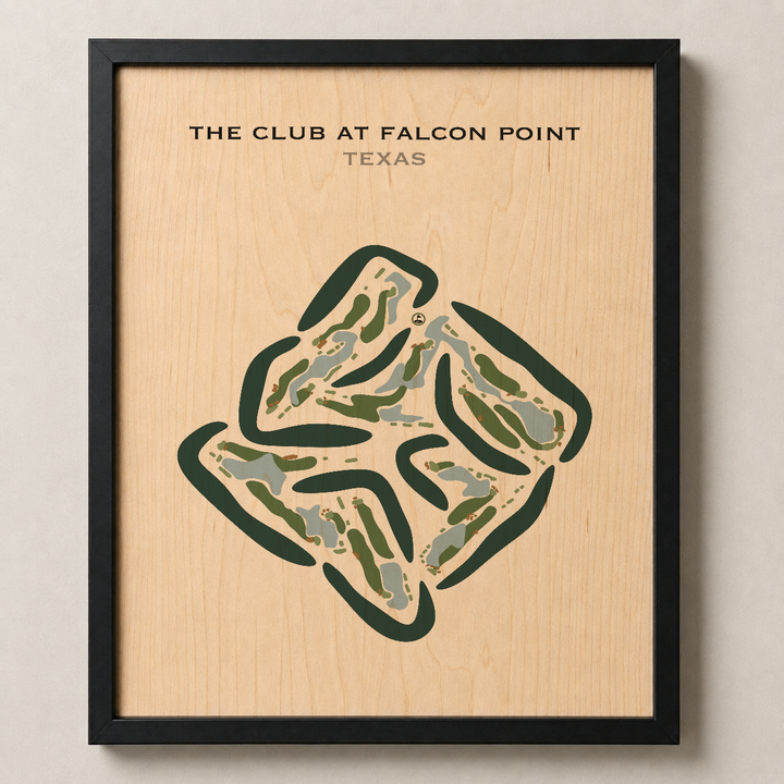 The Club at Falcon Point, Texas - Printed Golf Courses