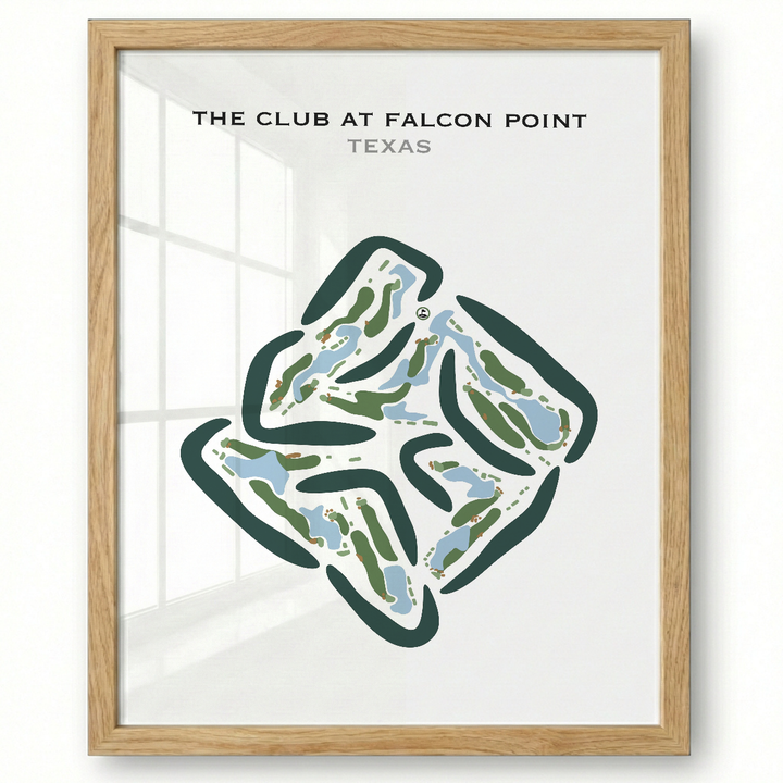 The Club at Falcon Point, Texas - Printed Golf Courses