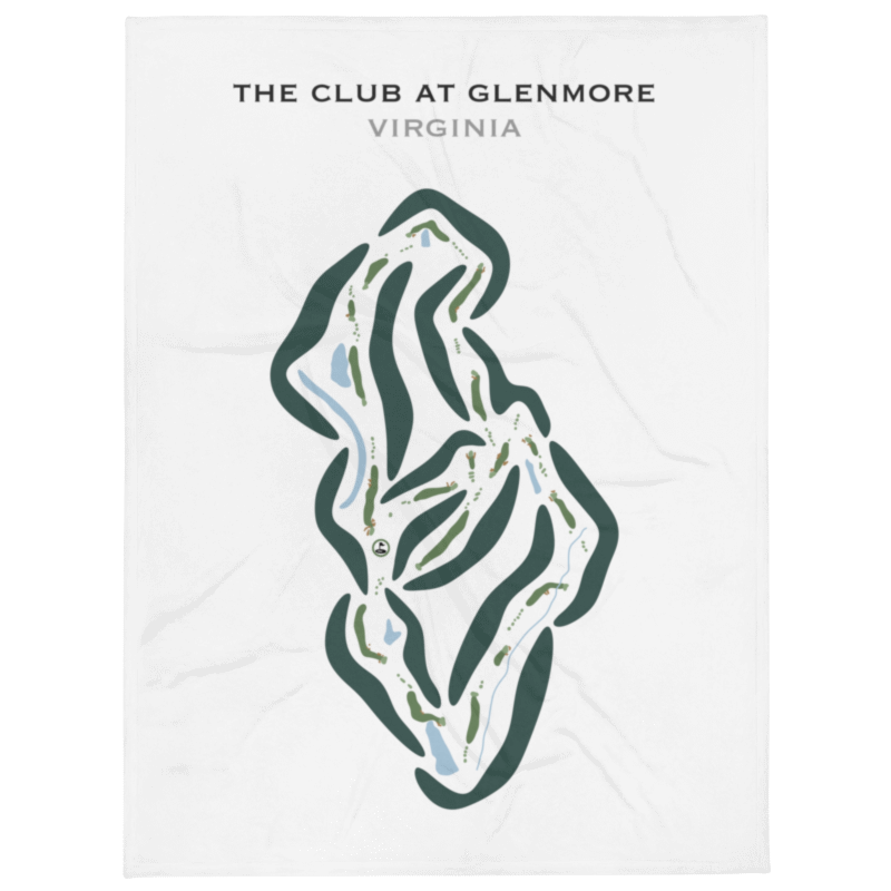 The Club at Glenmore, Virginia - Printed Golf Courses