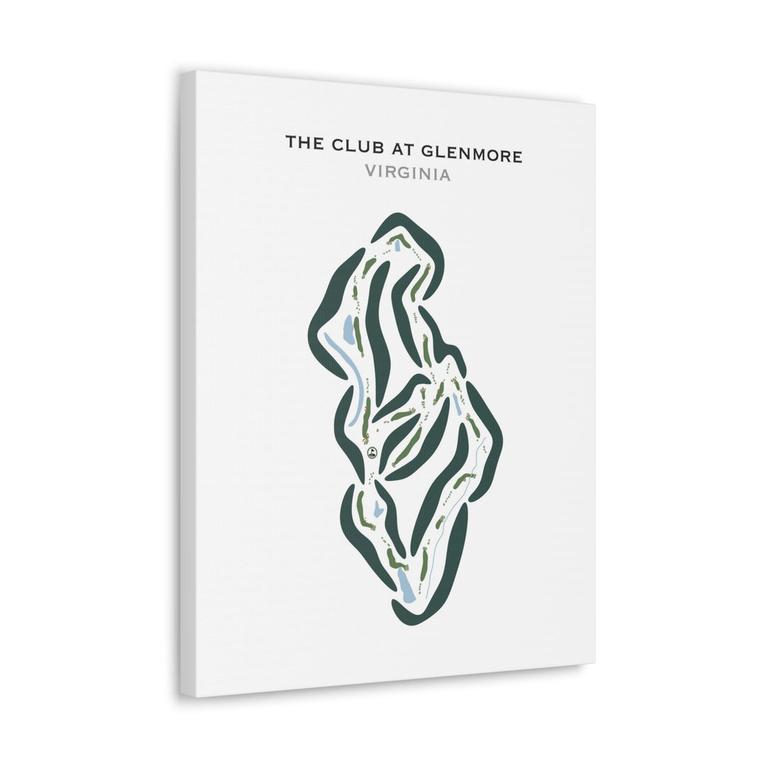 The Club at Glenmore, Virginia - Printed Golf Courses