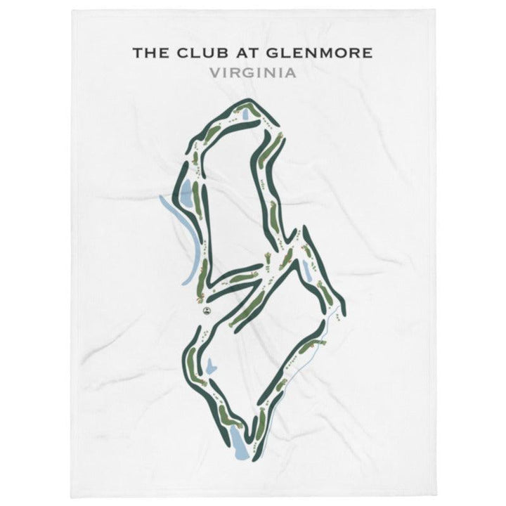 The Club at Glenmore, Virginia - Printed Golf Course