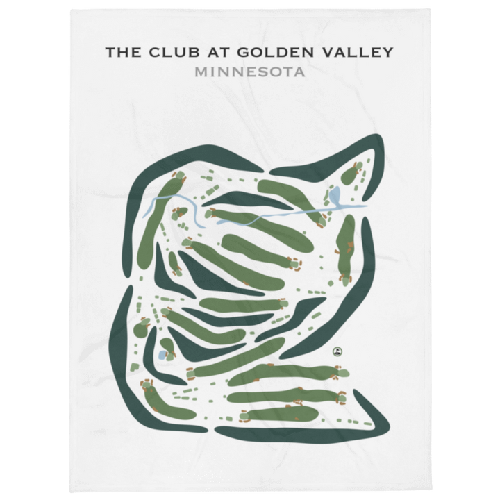 The Club at Golden Valley, Minnesota - Printed Golf Courses